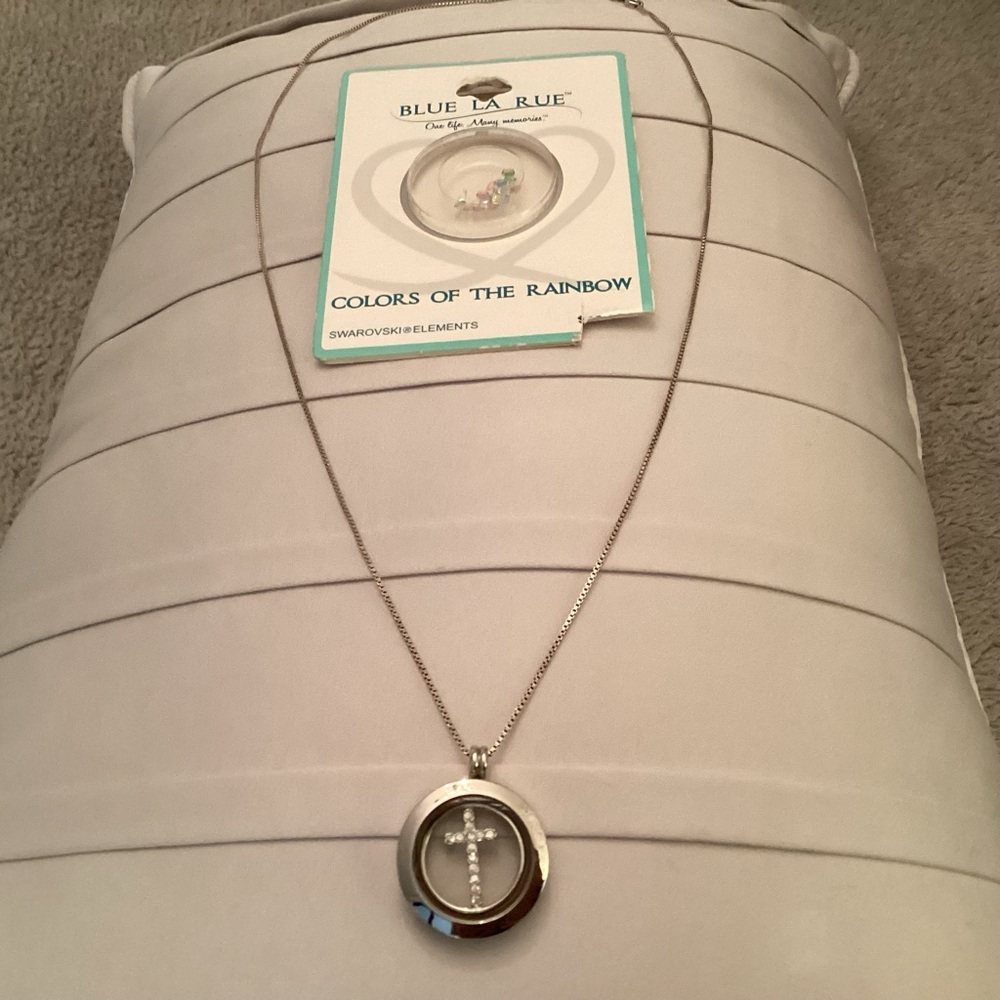 Blue La Rue Swarovski Elements Necklace